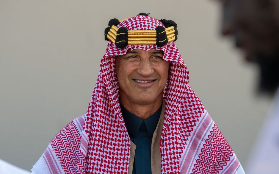 Al Taawoun's Pericles Chamusca during Saudi Arabia Founding Day