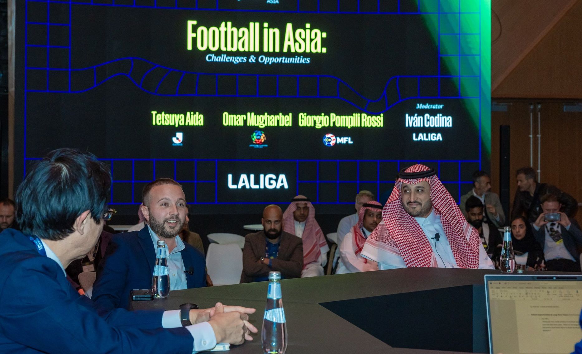 SPL Chief Executive Officer Omar Mugharbel (R) at WFS Asia 2024