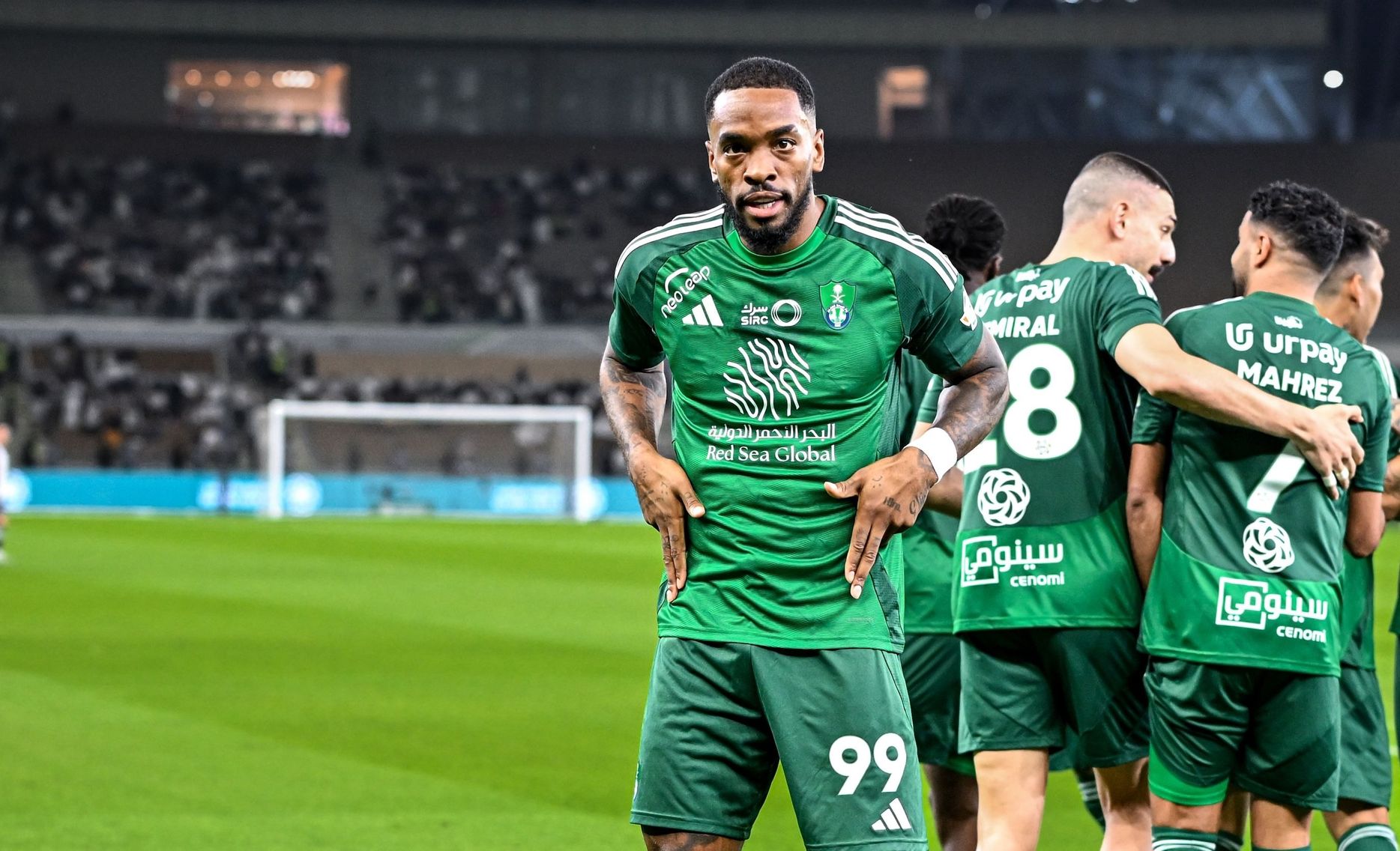 Al Ahli striker Ivan Toney scores in win v Al Shabab