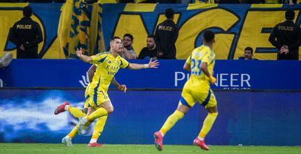 Cristiano Ronaldo scores for Al Nassr v Al Hilal in Capital Derby