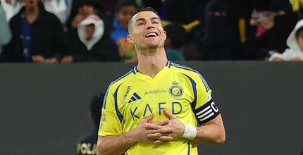 رونالدو سجل ثنائيته الأولى 2024-2025 في مرمى ضمك