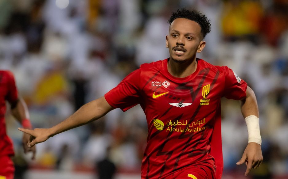 Al Qadsiah's Turki Al Ammar scores past Al Nassr