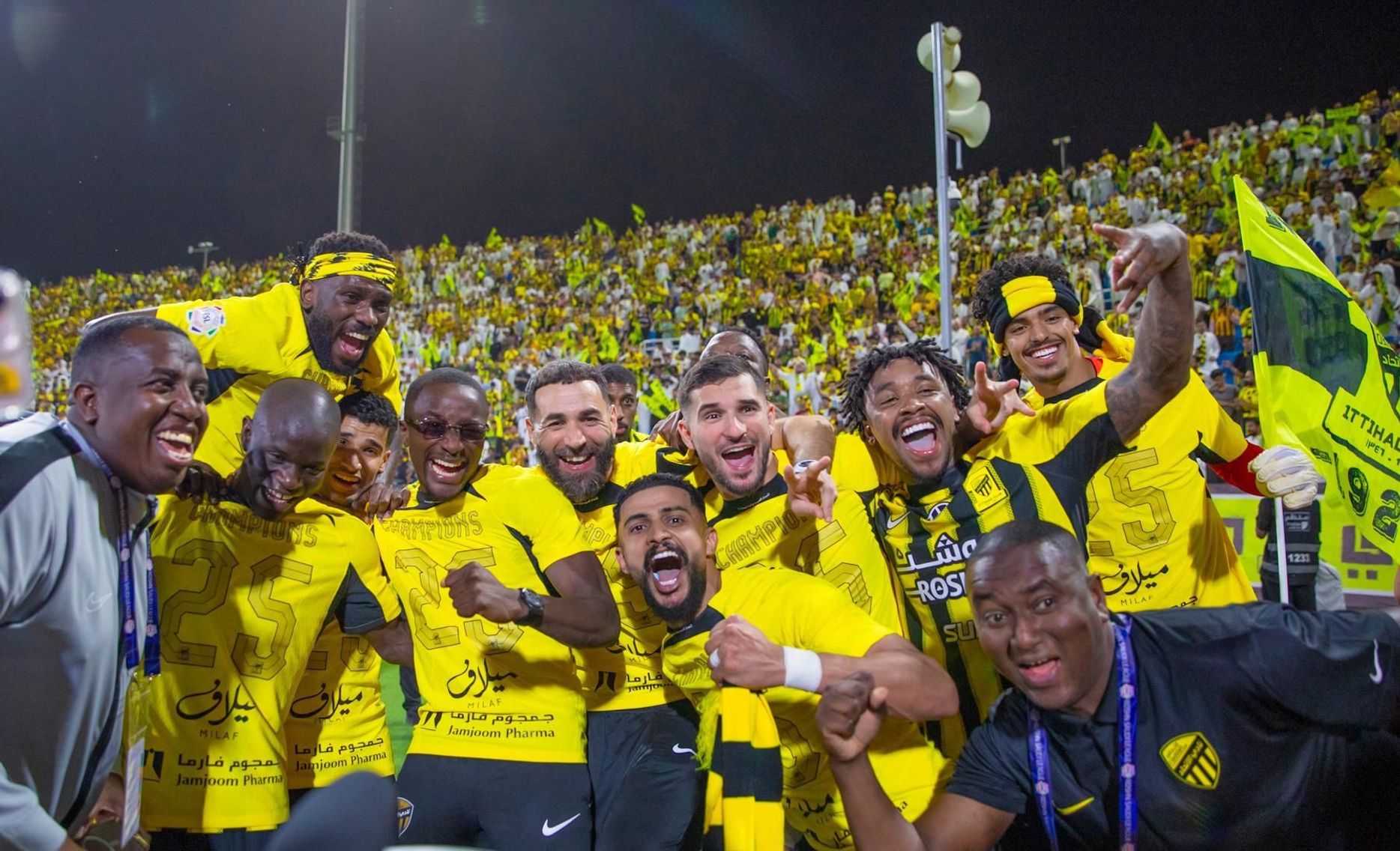 الاتحاد بطلًا لدوري روشن السعودي 2024-2025