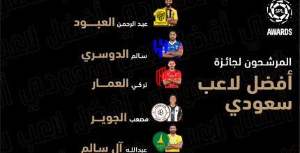 مرشحو جائزة أفضل لاعب سعودي