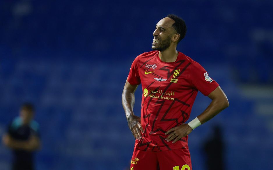 Al Qadsiah showman Pierre-Emerick Aubameyang