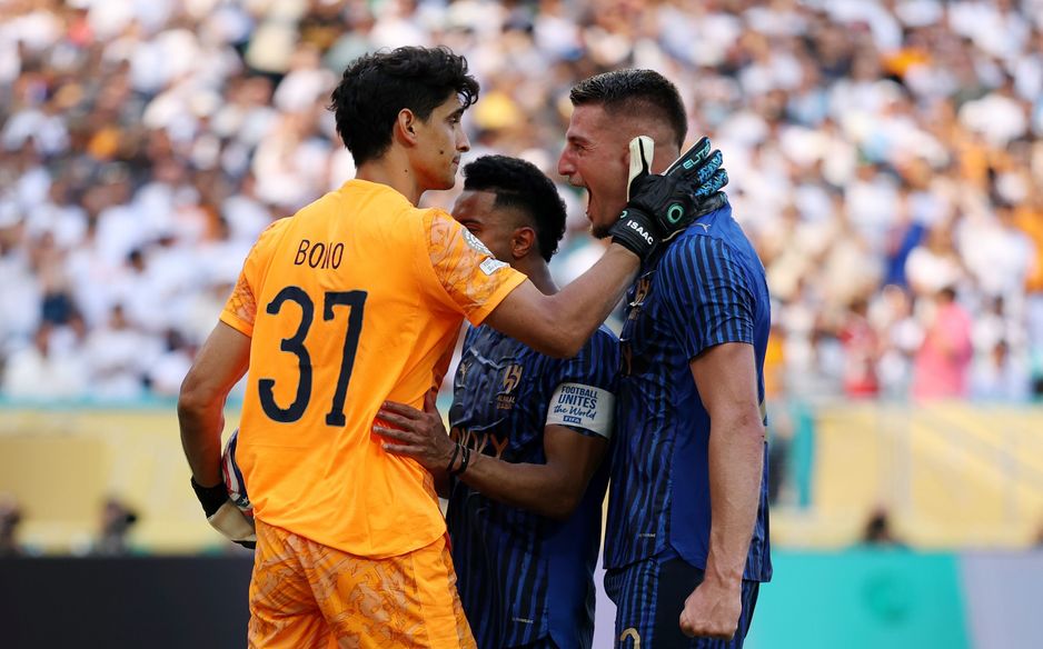 Al Hilal react to Yassine Bono's brilliant penalty stop v Real Madrid in FIFA Club World Cup opener