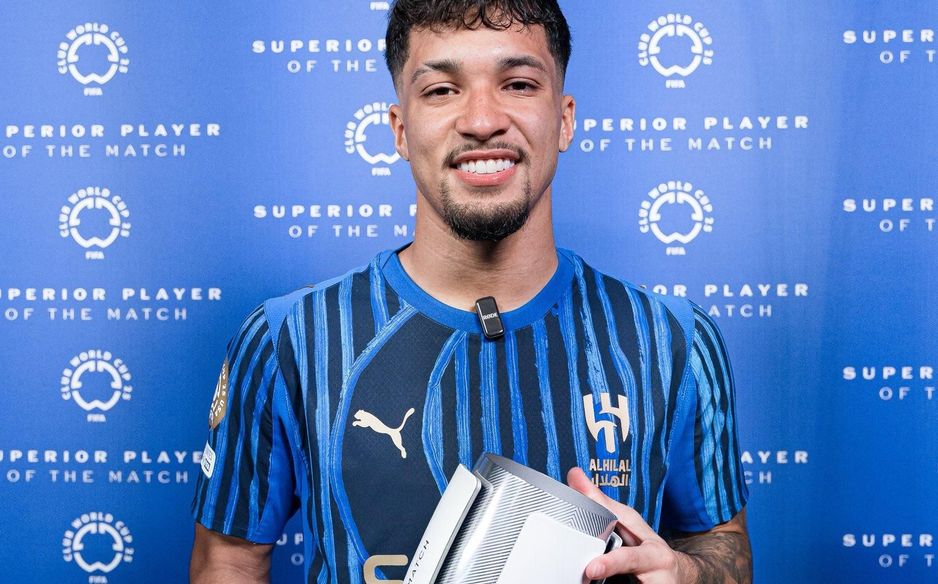Al Hilal's Marcos Leonardo was player of the match v Manchester City at FIFA Club World Cup