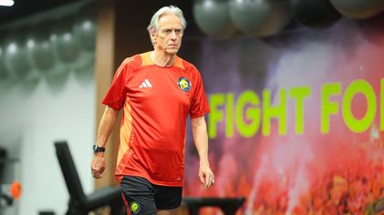 New Al Nassr manager Jorge Jesus during preseason