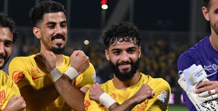 ثنائي القادسية قاسم لاجامي ومحمد أبو الشامات