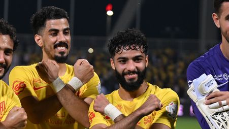 ثنائي القادسية قاسم لاجامي ومحمد أبو الشامات