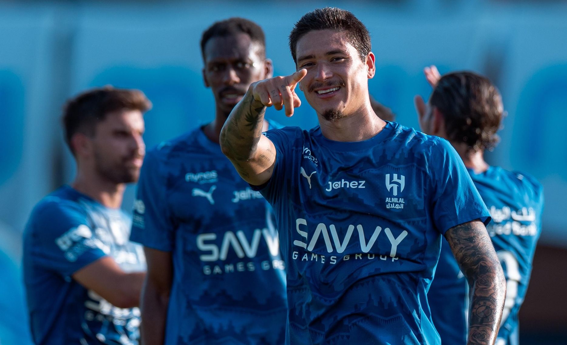 Darwin Nunez scores for Al Hilal during pre-season