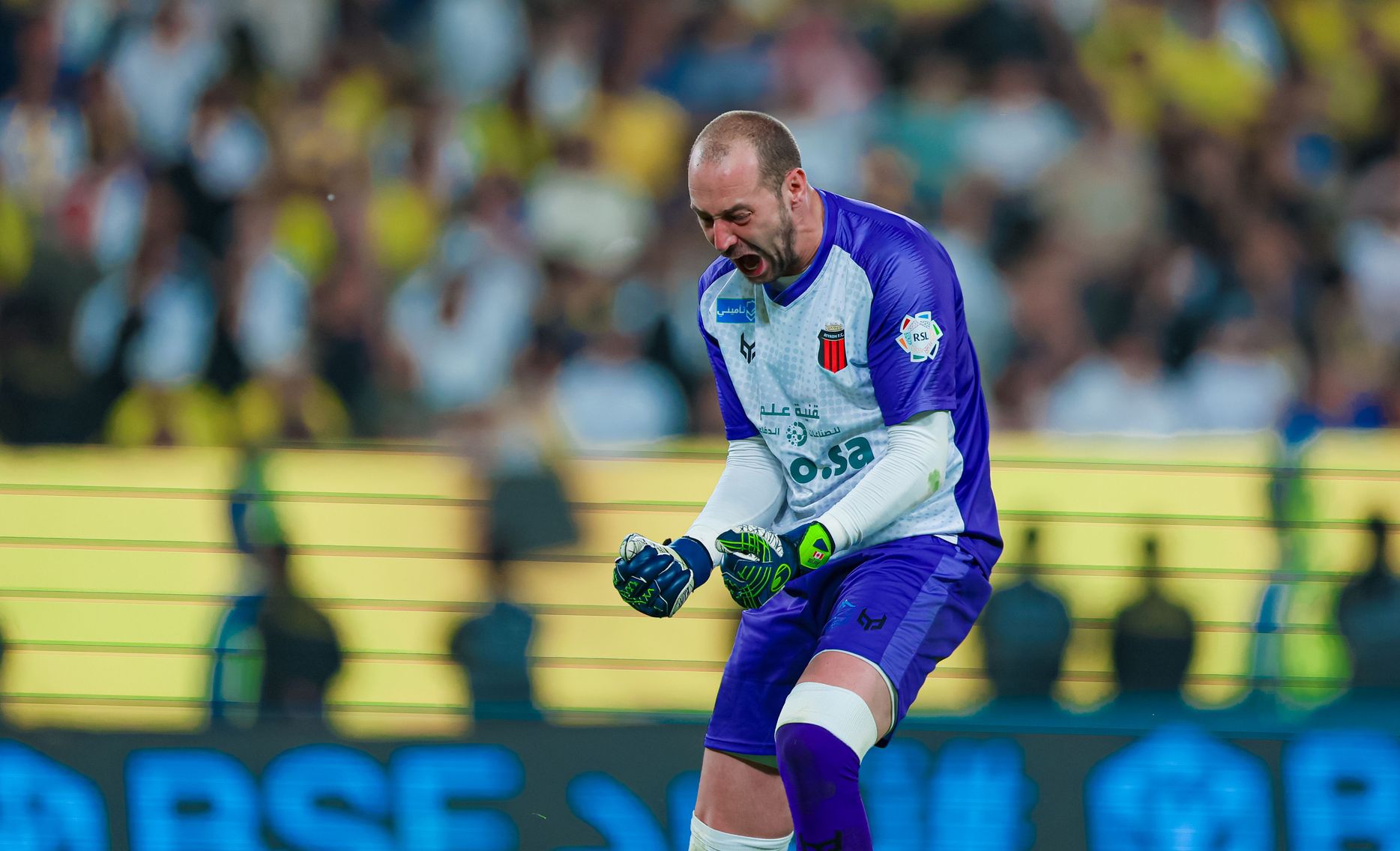 Milan Borjan celebrates 2