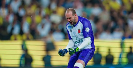 Milan Borjan celebrates 2