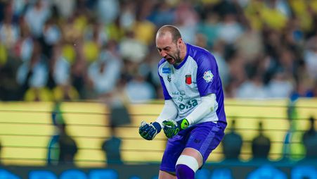 Milan Borjan celebrates 2