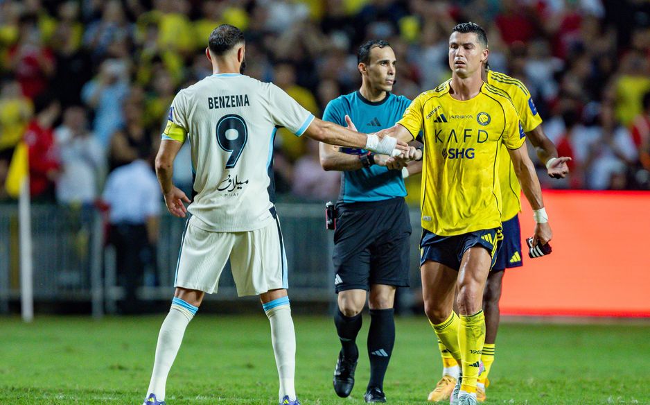 Karim Benzema and Cristiano Ronaldo are only two of the stars on show in the RSL
