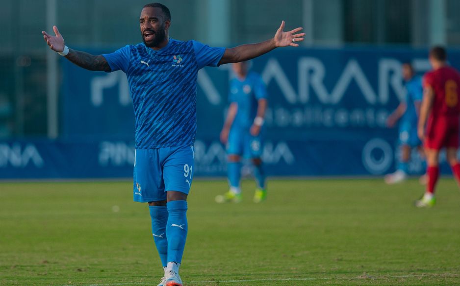 Former Arsenal and Lyon forward Alexandre Lacazette leads line for new boys NEOM SC