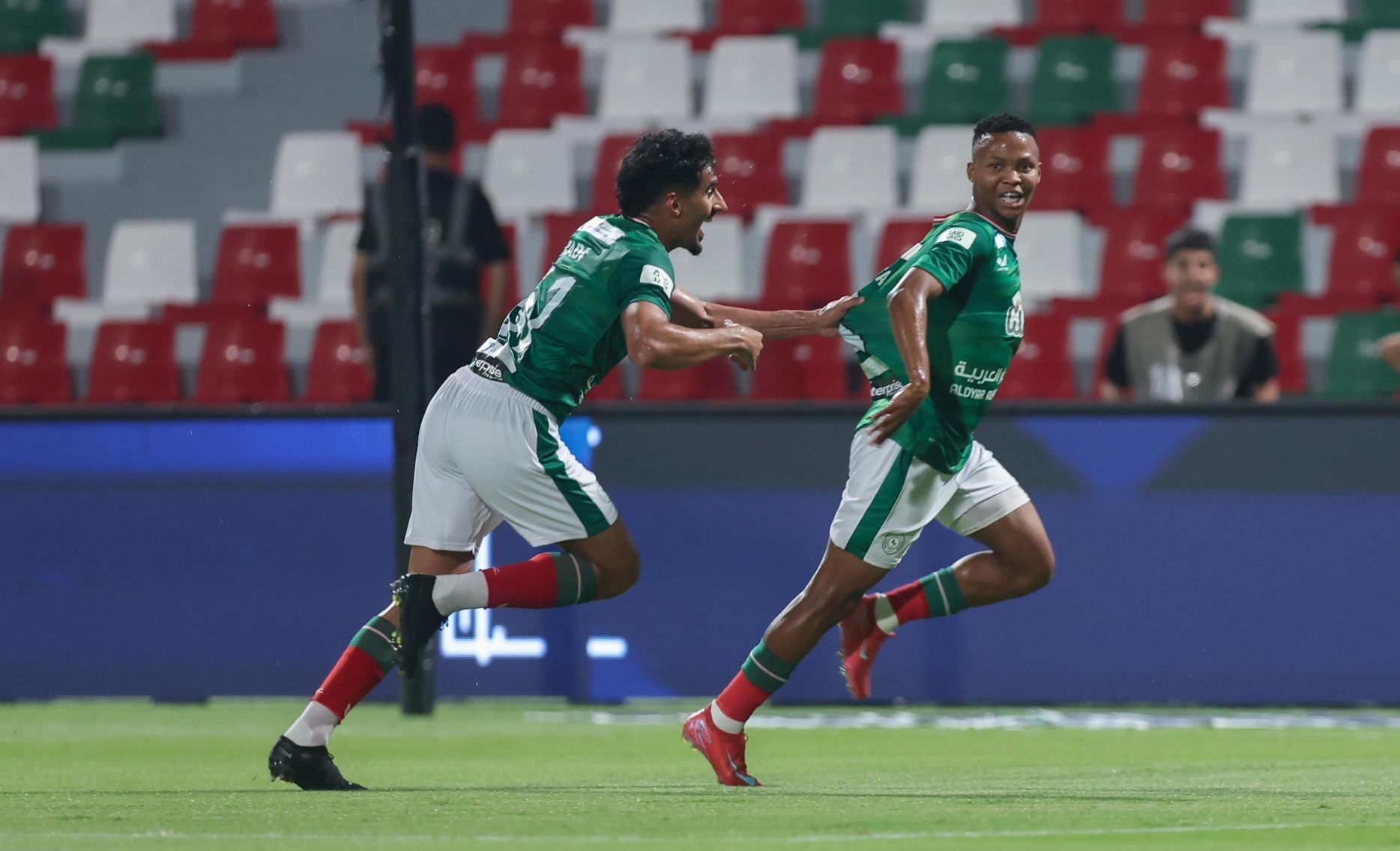 Mohau Nkota has debut to remember with opening goal for Al Ettifaq v Al Kholood