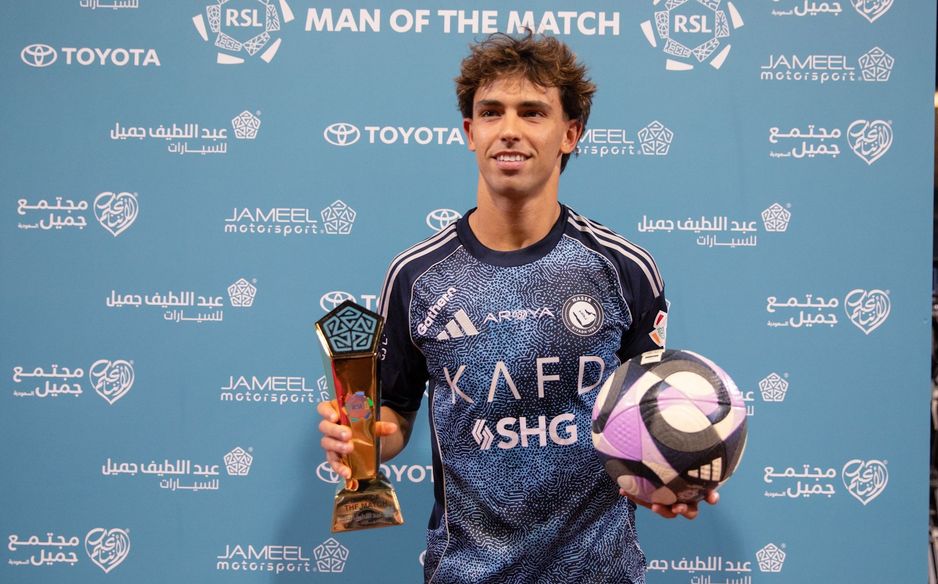 Joao Felix dazzles on Al Nassr debut, taking home both the match ball and Man of the Match