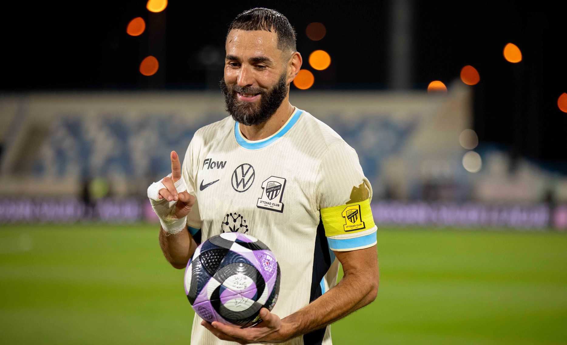 Karim Benzema hits hat-trick for Al Ittihad at Al Okhdood