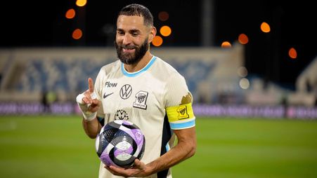 Karim Benzema hits hat-trick for Al Ittihad at Al Okhdood