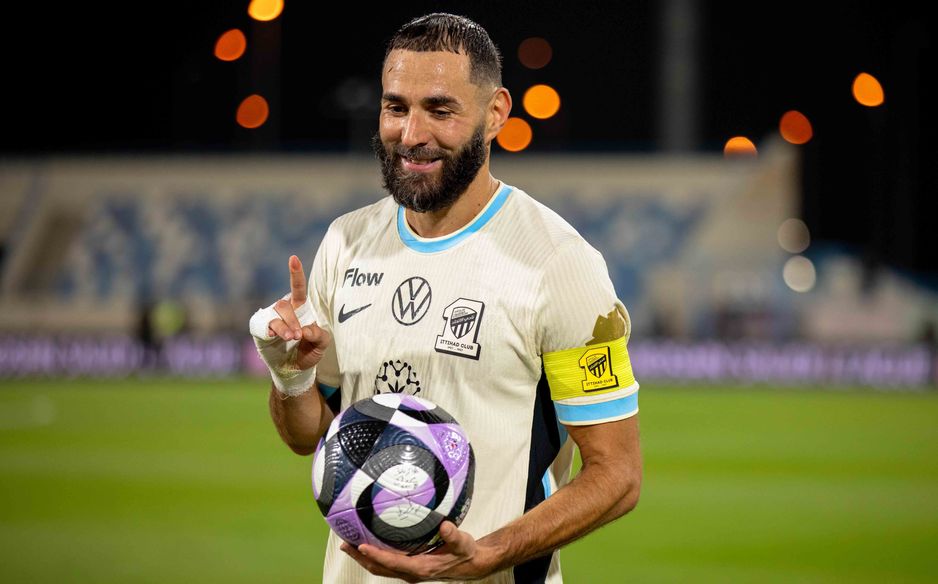 Karim Benzema hits hat-trick for Al Ittihad at Al Okhdood