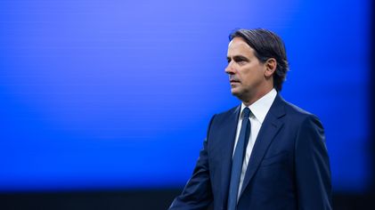 Al Hilal manager Simone Inzaghi making his RSL debut
