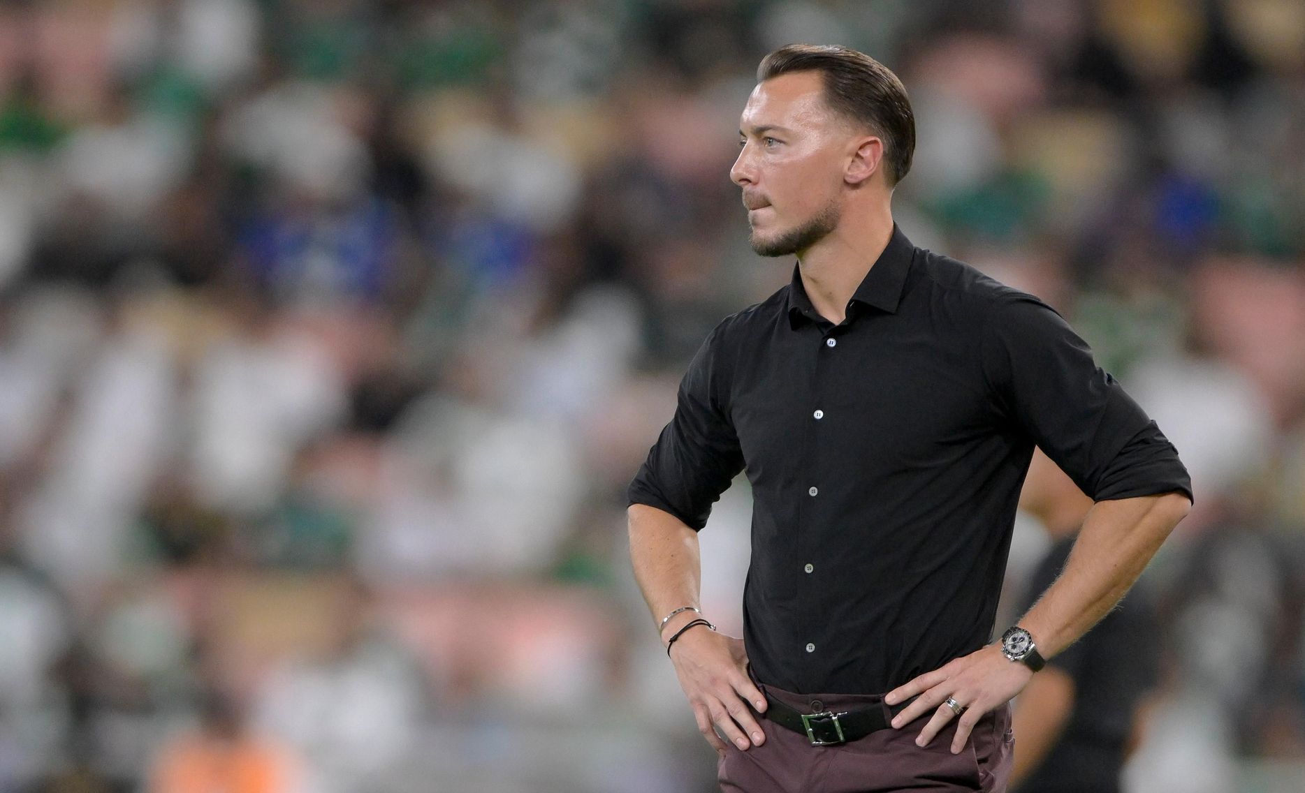 Al Ahli manager Matthias Jaissle v NEOM SC