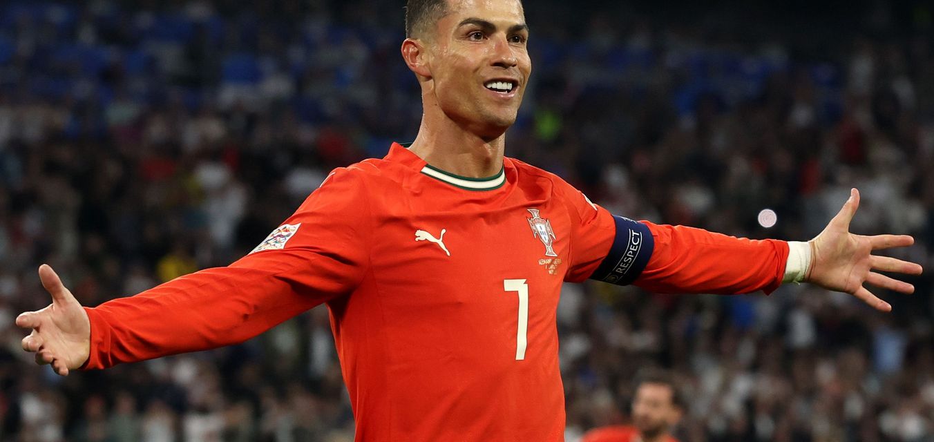 Cristiano Ronaldo with Portugal