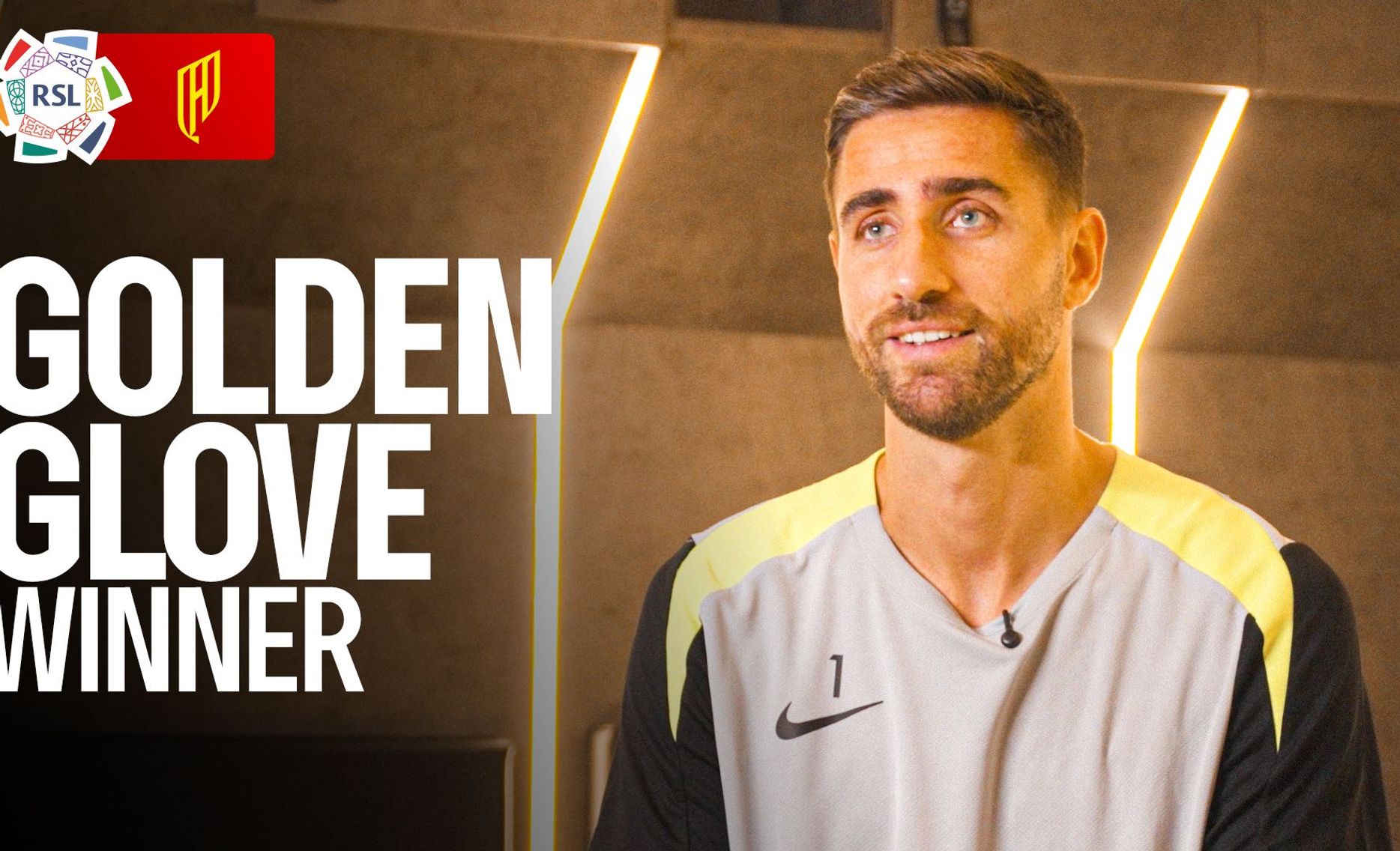 Casteels Golden Glove interview thumb