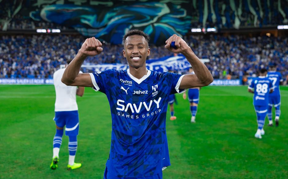 Saudi midfielder Nasser Al Dawsari is growing in importance at Al Hilal