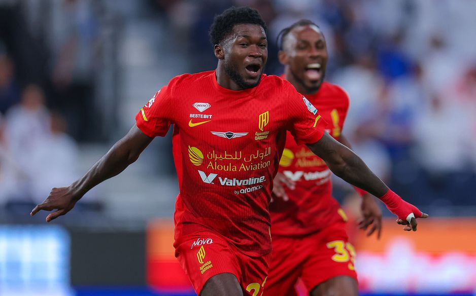 Christopher Bonsu Baah scores on RSL debut for Al Qadsiah at Al Hilal