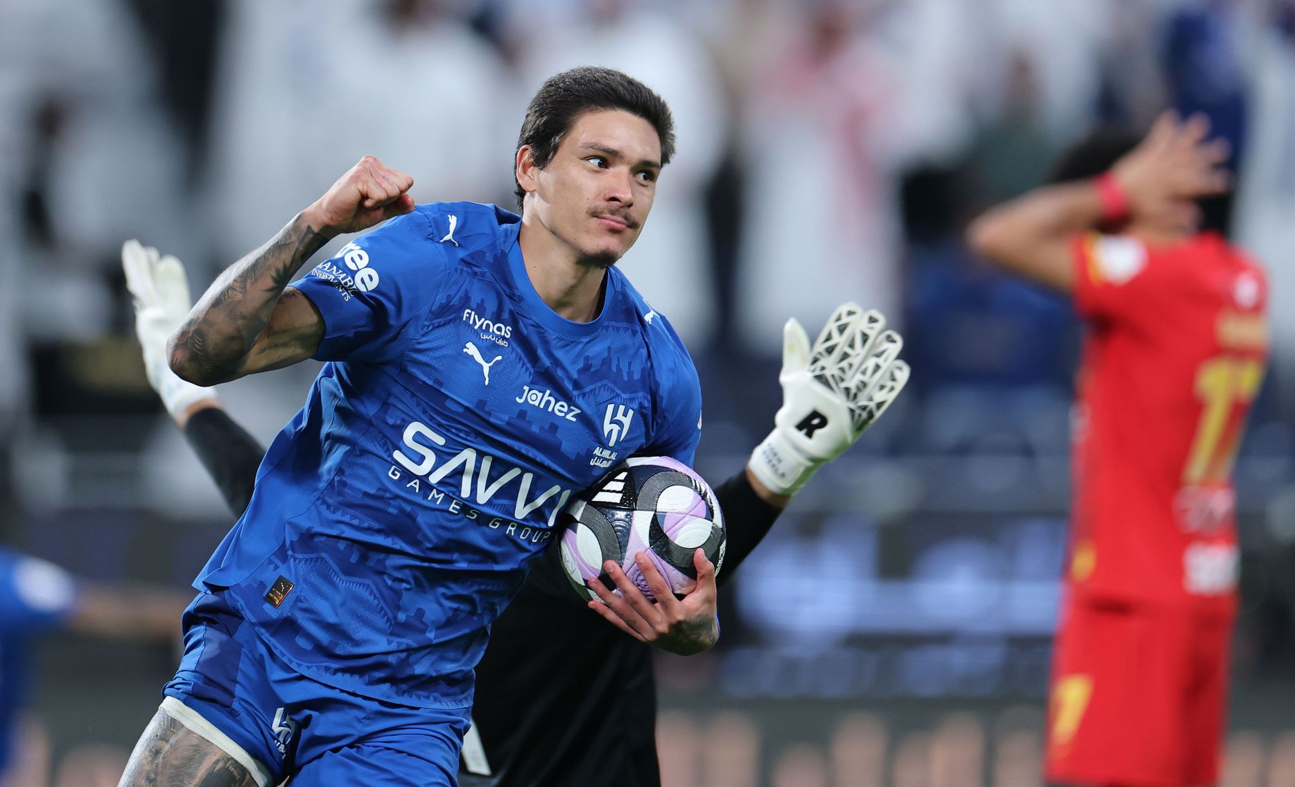 Al Hilal's Darwin Nunez gets first RSL goal, v Al Qadsiah