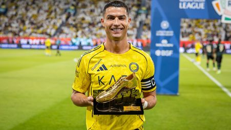 Al Nassr captain Cristiano Ronaldo awarded the 2024-25 golden boot