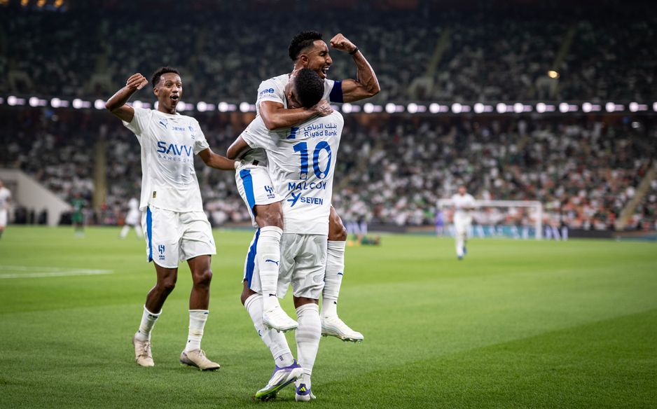 Malcom's first-half double had put Al Hilal 3-0 up at Al Ahli