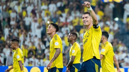 Cristiano Ronaldo scores for Al Nassr v Al Riyadh