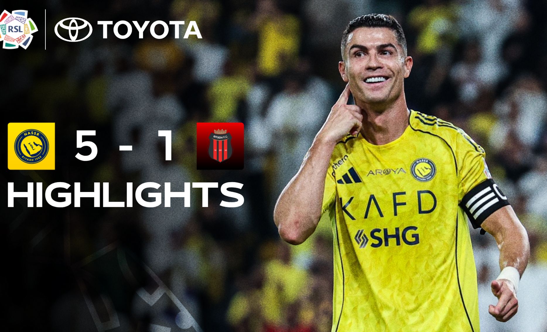 Al Nassr 5-1 Al Riyadh