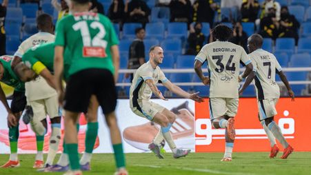 N'Golo Kante scores winner for Al Ittihad at Al Najmah