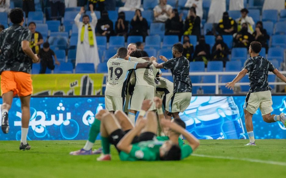 Like last season, Al Ittihad celebrate another injury-time winner, this time at Al Najmah