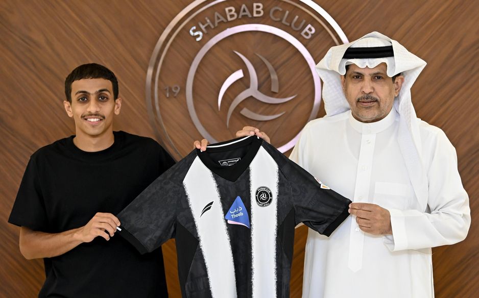 Hammam Al Hammami signed a two-year contract at Al Shabab
