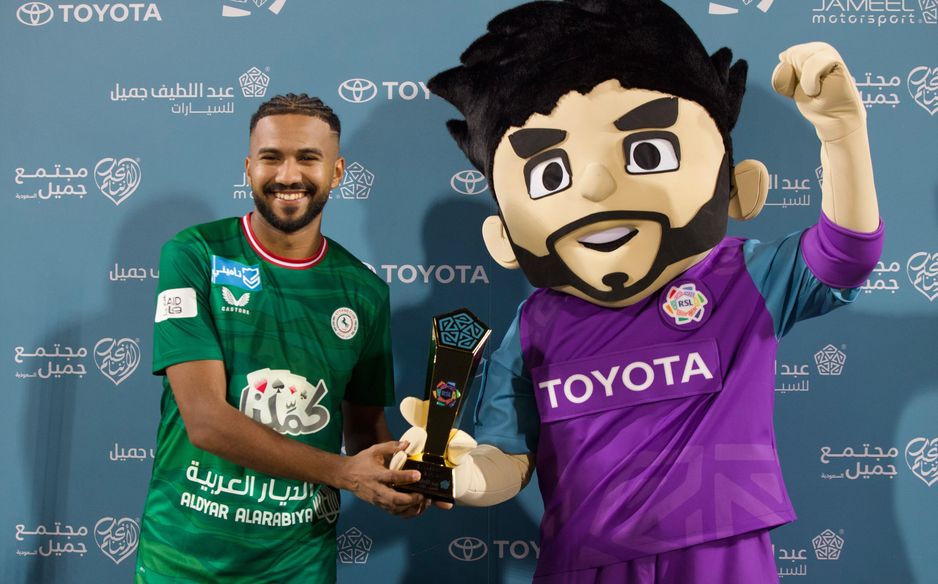 خالد الغنام استحق نجومية اللقاء بتسجيله هدفين وتمريرة حاسمة
