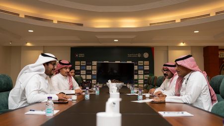 SPL Chairman Al Afaleq at Ettifaq Club