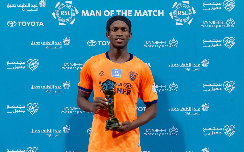 Alfa Semedo was deservedly named Man of the Match for Al Fayha at Al Najmah