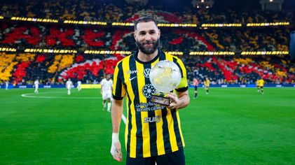 Al Ittihad captain Karim Benzema presented with his 2024-25 RSL Best Player award