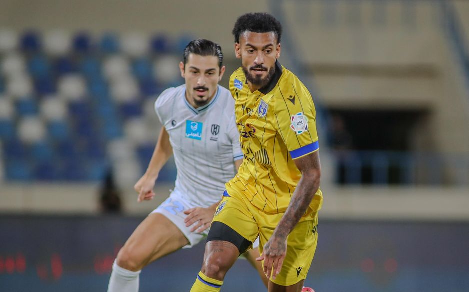 Al Taawoun's Angelo Fulgini has helped the club climb to fifth in the table