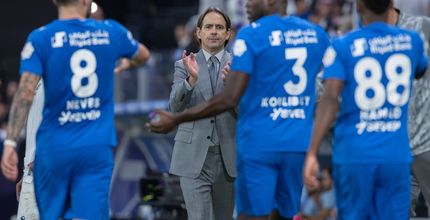 Simone Inzaghi is getting to grips with managing Al Hilal - and in the RSL