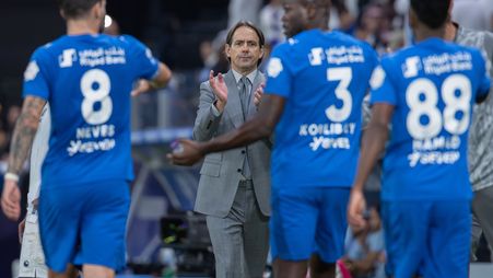 Simone Inzaghi is getting to grips with managing Al Hilal - and in the RSL
