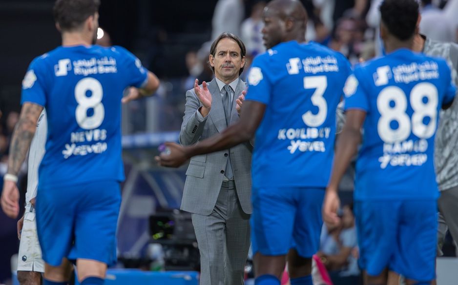 Simone Inzaghi is getting to grips with managing Al Hilal - and in the RSL