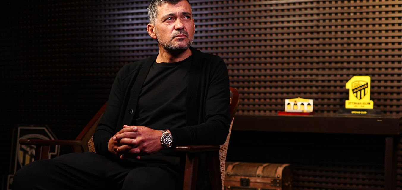 New Al Ittihad manager Sergio Conceicao settling into the hotseat
