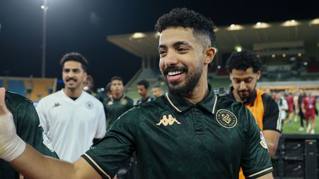 باهبري يفتتح أهدافه في مباراة النجمة مع زميليه ماوليدا وصوعان