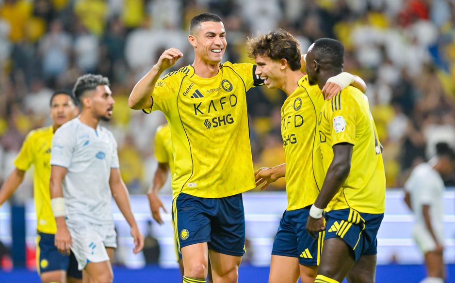 Cristiano Ronaldo, João Félix e Sadio Mané inspiraram o Al Nasr.